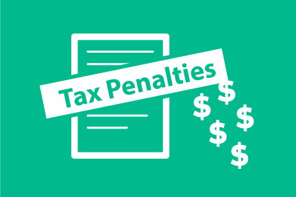 penalties for not paying taxes